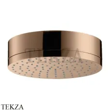 Axor Citterio Верхняя круглая лейка 180 1jet для кронштейна 28489300, Polished Red Gold