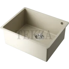 Omoikiri Bosen 54-U Кухонная мойка Tetogranit прямоугольная 4993162 ваниль