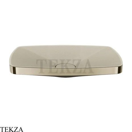 Gessi Jacqueline Раковина настольная, без перелива 77612-720, никель глянец