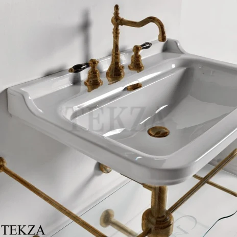 Kerasan Waldorf Консоль напольная с раковиной на 1 отв., 9197K3br, бронза