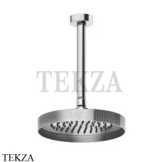 Gessi Inverso Diamantato Верхняя лейка с потолочным кронштейном под размер 63450-031, хром глянец