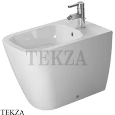 Duravit Happy D.2 Биде напольное, 1 отверстие под смеситель 2267100000, белый глянец