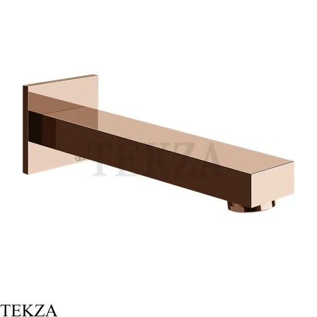 Gessi Inverso RIGATO Излив для ванны на стену 73103-030, Copper PVD