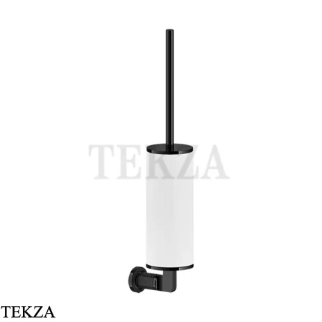 Gessi INCISO accessories Туалетный ершик настенный, белый 58519-706, Black Metal