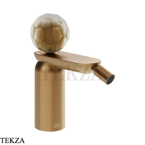 Gessi Perle Смеситель для биде без донного клапана 74468-726, бронза Brushed