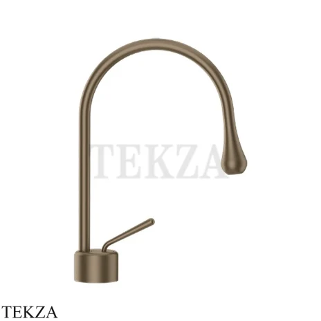 Gessi Goccia Смеситель для раковины, без сливного гарнитура 33601-761, Coffee Bronze Br. PVD