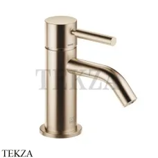 Dornbracht Meta Смеситель для раковины 105, без гарнитуры 33525660-27, Brushed Light Gold