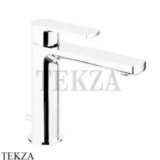 Newform HAKA Смеситель для раковины, с донным клапаном 72010.01.014, белый матовый