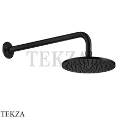 Gessi INCISO SHOWER Верхняя душевая лейка 20 с кронштейном 58148-299, Black XL