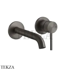 Gessi 316 INTRECCIO Смеситель для раковины, внешняя часть 54186-707, Black Metal Brushed Gessi 316 INTRECCIO Смеситель для раковины, внешняя часть 54186-707, Black Metal Brushed