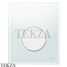 TECE Loop Панель смыва для писсуара 9242650, стекло белый глянец, клавиша цвет белый