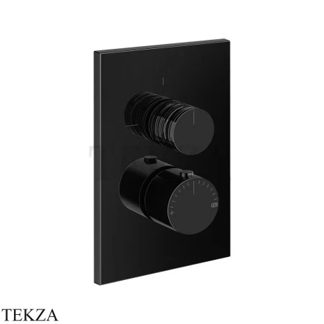 Gessi Habito TRAME Смеситель для душа 3 потока, внешняя часть 70339-706, Black Metal PVD
