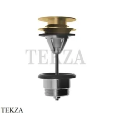 FIMA Carlo Frattini Сливной гарнитур для раковины click-clack F2677OS, Brushed gold