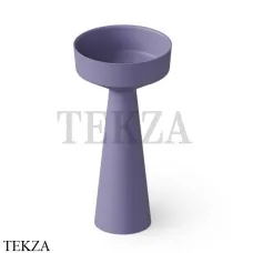 Dea Design Pedestal Basin Раковина напольная Solid Surface DD2018 425 14, Lilac №14