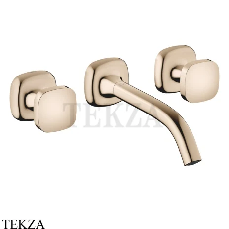 Dornbracht COYA Смеситель для раковины на 3 отв. 190, внешняя часть 36712404-47, Champagne (22kt Gold)