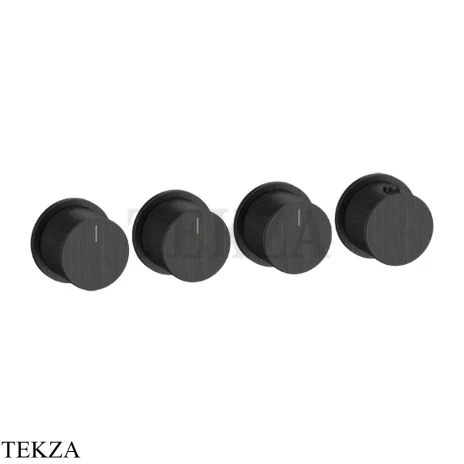 Gessi Habito Bath-shower Термостат на 3 потока, внешняя часть 63436-187, Aged Bronze