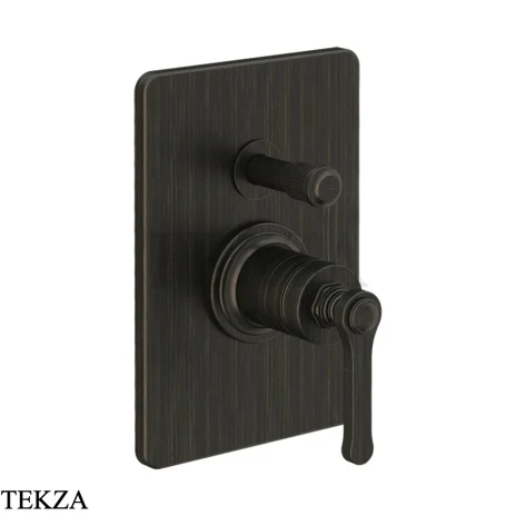 Gessi VENTI20 Смеситель для душа, 2 поток, внешняя часть 65079-187, Aged Bronze