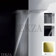 Gessi Private Wellness TREMILLIMETRI Верхний душ, 2 функции 33083#246, Gold PVD