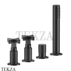 Gessi INCISO+ Смеситель для ванны без излива 58143-299, Black XL