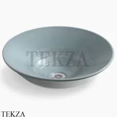 Kohler Conical Bell Nepal Раковина накладная K-14223-SR1-K7, с росписью голубой