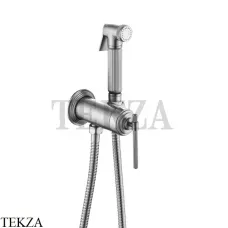 Boheme ETERNA Гигиенический душ в комплекте со смесителем 177-NB, Nickel Brush