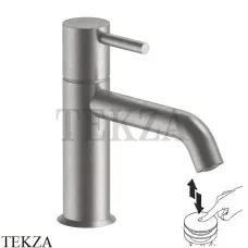 Fantini Nostromo Смеситель для раковины малый, с донным клапаном 50Q8E804F, Pure Brass PVD