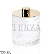 Decor Walther Crack CR DMD Баночка для хранения 0933220, золото глянец