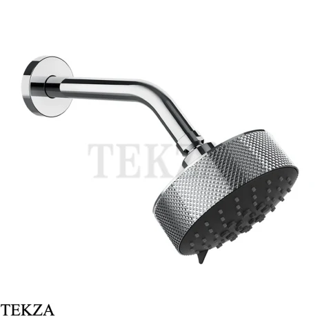 Gessi ANELLO Верхняя лейка D12,9 см с кронштейном 63356-031, Хром глянец