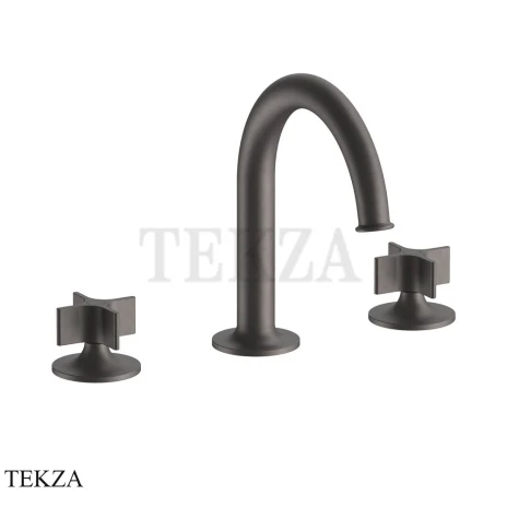 Fantini Flora Смеситель для раковины, без гарнитуры 76P5J607W, Matt Gun Metal PVD