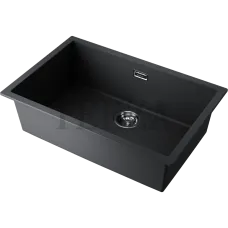 Omoikiri Yamakawa 75T-U/I Кухонная мойка Tetogranit прямоугольная 4993437 черный