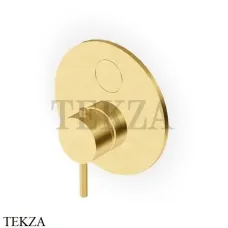 Zucchetti Helm Смеситель для душа Select, внешняя часть ZHE776.XP41, brushed gold PVD Zucchetti Helm Смеситель для душа Select, внешняя часть ZHE776.XP41, brushed gold PVD