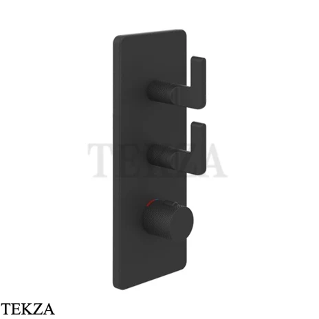 Gessi INCISO WELLNESS Термостат 2 выхода, внешняя часть 58204-299, Black XL