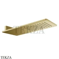 Gessi Rettangolo shower Верхний душ настенного крепления 33095-716, Gold Br. PVD