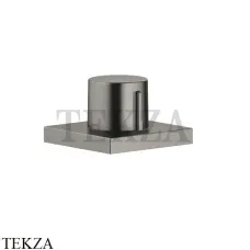 Dornbracht Эксцентриковое сливное устройство с поворотной кнопкой 10711970-99, Dark Platinum matt