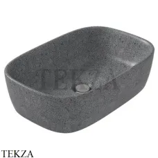 Globo LE PIETRE Раковина накладная на столешницу 60 GE045PG, Gray peperino
