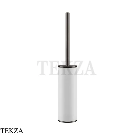 Gessi Inciso-Origini-Venti20 accessories Туалетный ершик напольный, белый 58543-707, Black Metal Brushed