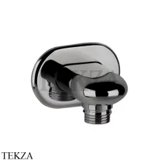 Gessi Gossia Шланговое подсоединение 33769-124, Black Metal