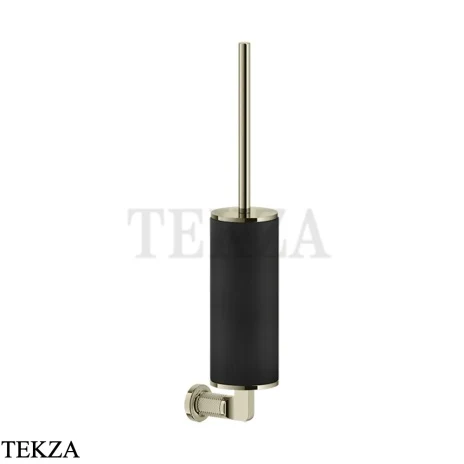 Gessi INCISO accessories Туалетный ершик настенный, черный 58520-720, Nickel PVD