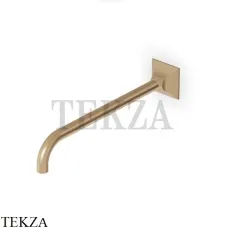 Zucchetti Bellagio Кронштейн настенный 350 для лейки Z93025.P31, brushed british gold PVD