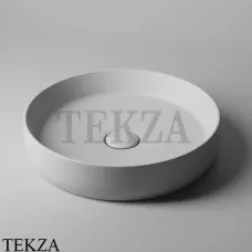 Sitega VERMA 420 Раковина накладная круглая, с донным клапаном VERMA 420 - White