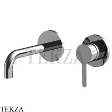 FIMA Carlo Frattini SNAP Смеситель для раковины 150, внешняя часть F3121WX9CN, Black chrome