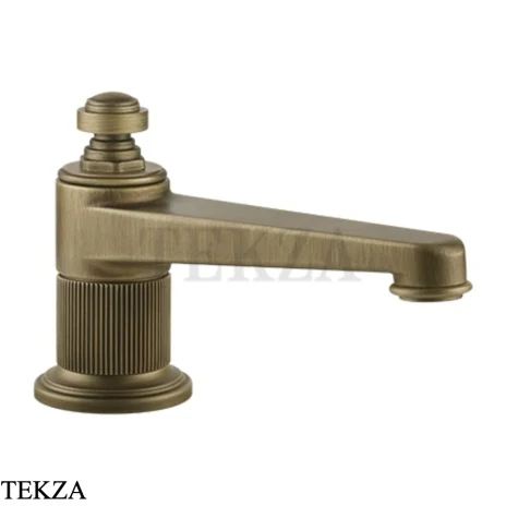 Gessi VENTI20 Излив для раковины на столешницу низкий 65021-713, Antique Brass