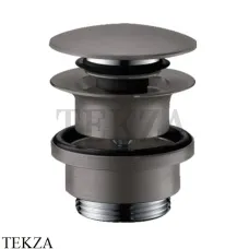 Hansgrohe Push-open Донный клапан нажимной 50100340, черный хром brushed