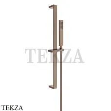Gessi Rettangolo shower Штанга в комплекте с душевой лейкой, 1 режим 20145-708, Copper Brushed