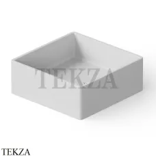 Dea Design Washbasins Раковина настольная квадратная Solid Surface DD9008 400 18, White №18