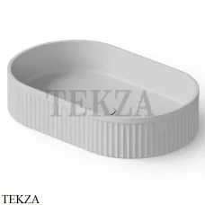 Dea Design Washbasins Раковина настольная 55х35 Solid Surface DD9801 550 18, White №18