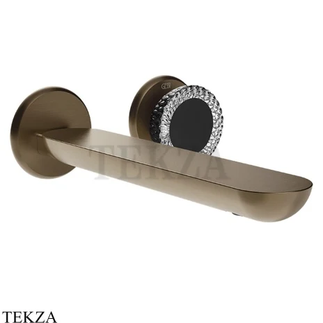 Gessi Perle Смеситель для раковины, внешняя часть 74788-761, бронза Coffee