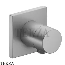 Keuco IXMO Вентиль запорный с выводом для шланга, квадрат 59541170102, алюминий finish