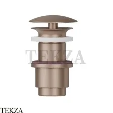 Newform Донный клапан для раковины 40-60 со свободным сливом 228.M0.072, Copper satin