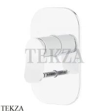 FIMA Carlo Frattini FLO Смеситель для душа, 2 потока, F3809X2BS, белый матовый FIMA Carlo Frattini FLO Смеситель для душа, 2 потока, F3809X2BS, белый матовый